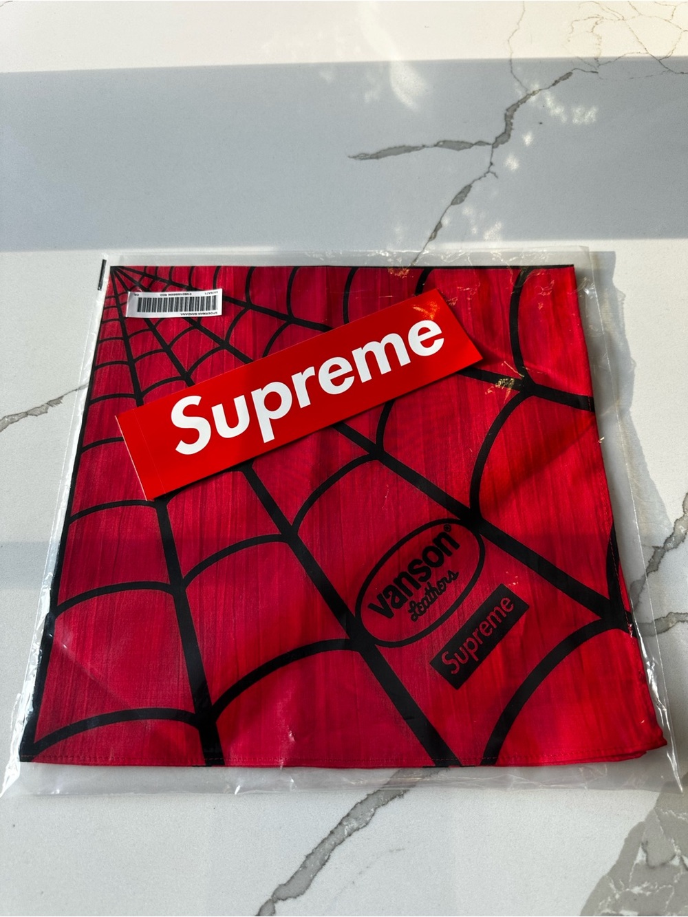 SS2026 Red Spider-Man Bandana